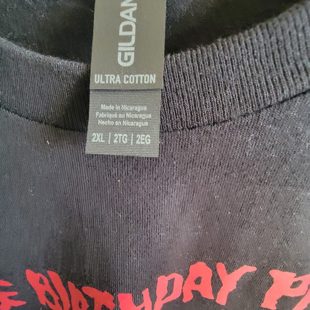 the Birthday Party   band   t shirt size   2xl black